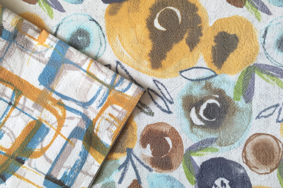 Acid printing Flocking